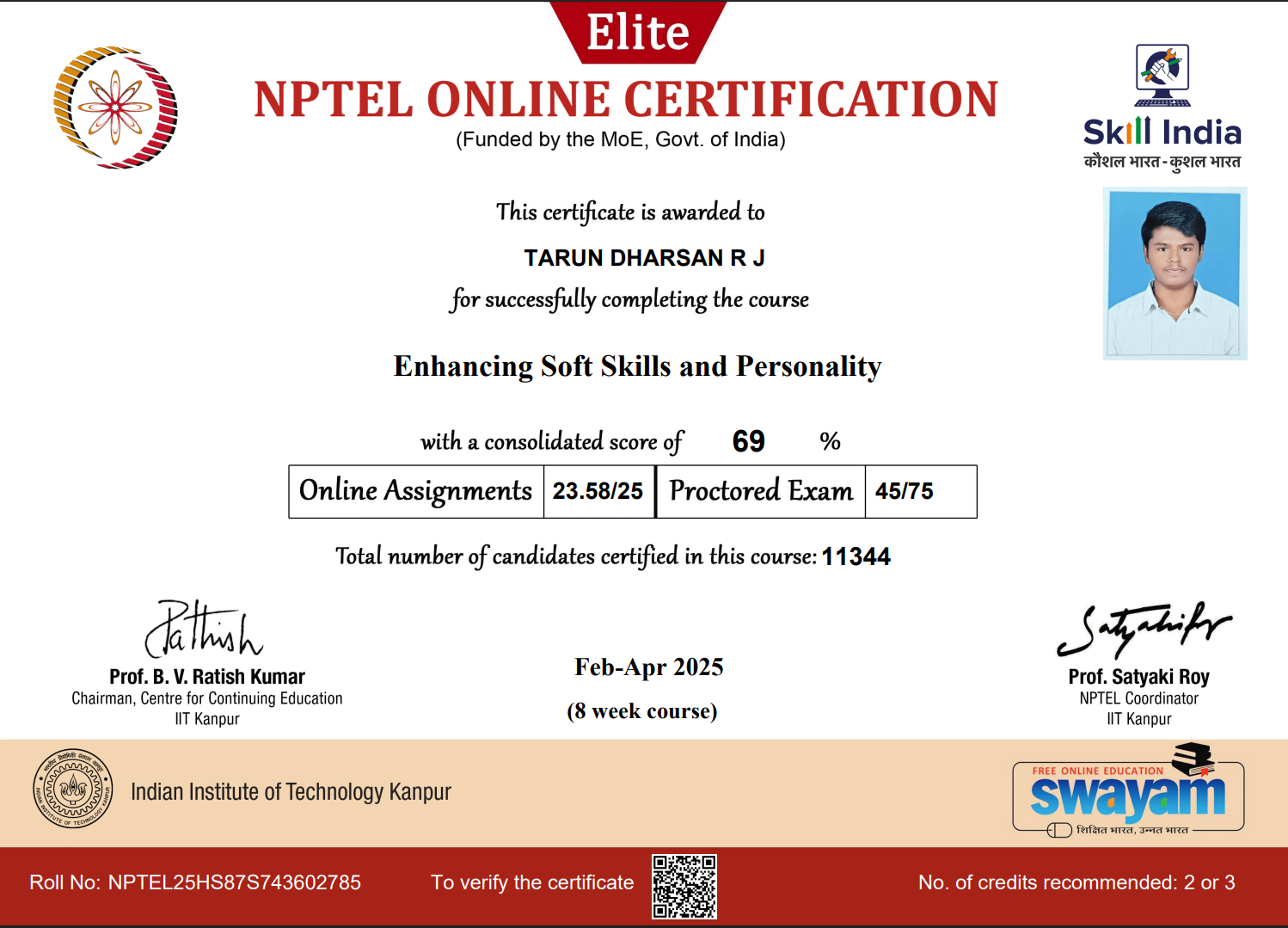 Enhancing Soft Skills and Personality